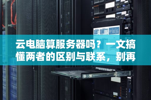云电脑算服务器吗？一文搞懂两者的区别与联系，别再傻傻分不清！