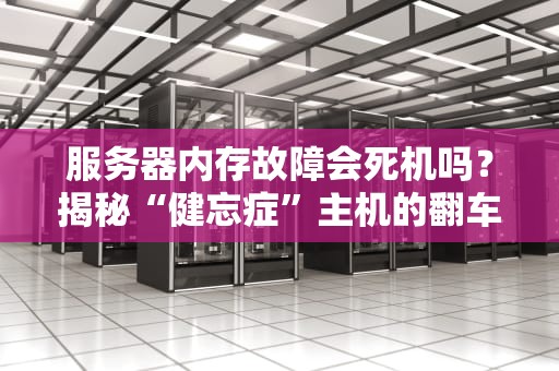 服务器内存故障会死机吗？揭秘“健忘症”主机的翻车现场！