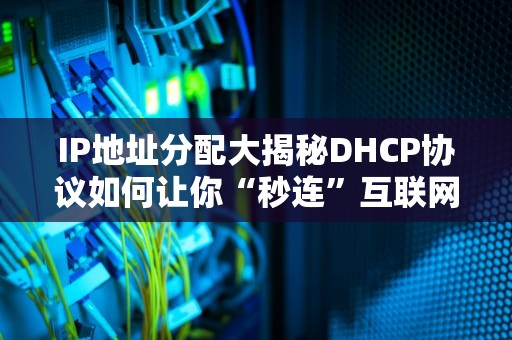 IP地址分配大揭秘DHCP协议如何让你“秒连”互联网？