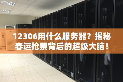 12306用什么服务器？揭秘春运抢票背后的超级大脑！