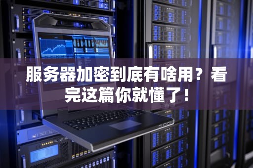 服务器加密到底有啥用？看完这篇你就懂了！