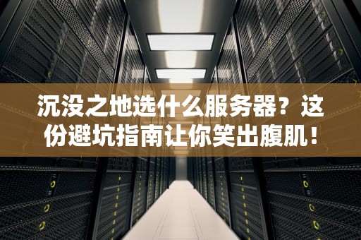 沉没之地选什么服务器？这份避坑指南让你笑出腹肌！