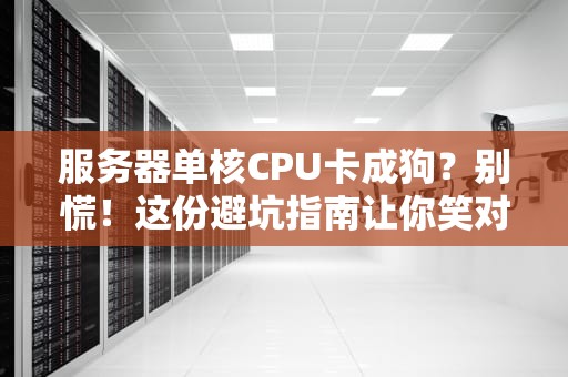 服务器单核CPU卡成狗？别慌！这份避坑指南让你笑对性能瓶颈！