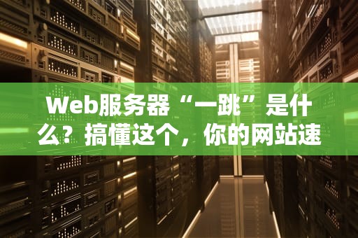 Web服务器“一跳”是什么？搞懂这个，你的网站速度能起飞！