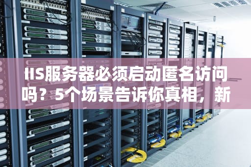 IIS服务器必须启动匿名访问吗？5个场景告诉你真相，新手必看！