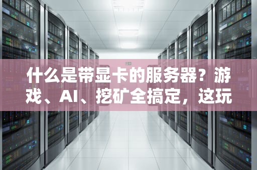 什么是带显卡的服务器？游戏、AI、挖矿全搞定，这玩意儿到底有多强？