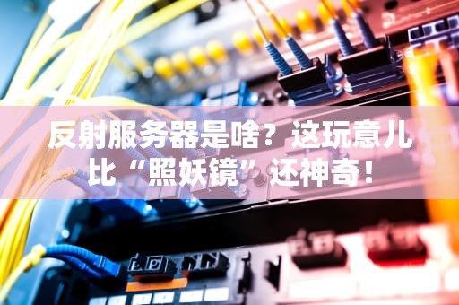 反射服务器是啥？这玩意儿比“照妖镜”还神奇！