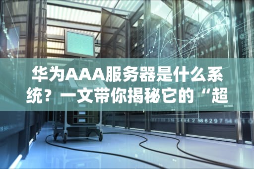 华为AAA服务器是什么系统？一文带你揭秘它的“超能力”！