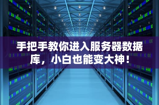 手把手教你进入服务器数据库，小白也能变大神！