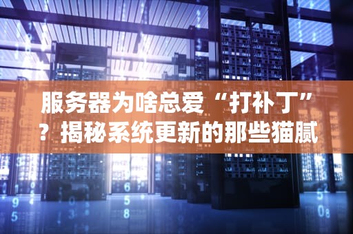 服务器为啥总爱“打补丁”？揭秘系统更新的那些猫腻！