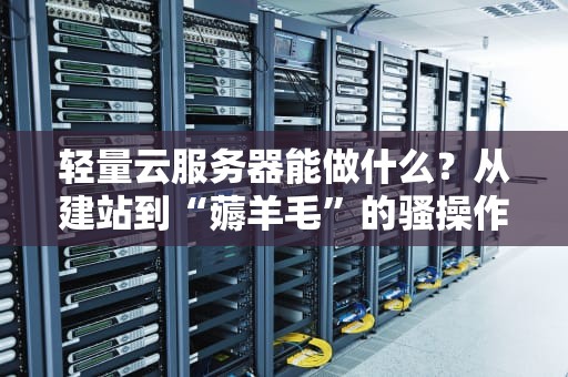 轻量云服务器能做什么？从建站到“薅羊毛”的骚操作指南
