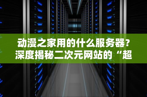 动漫之家用的什么服务器？深度揭秘二次元网站的“超能力”引擎！