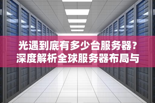 光遇到底有多少台服务器？深度解析全球服务器布局与玩家体验