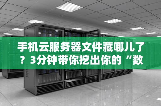 手机云服务器文件藏哪儿了？3分钟带你挖出你的“数字小金库”！