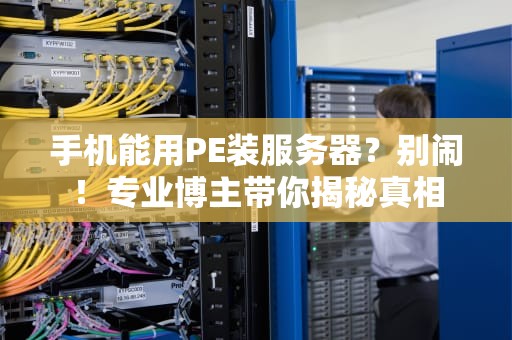 手机能用PE装服务器？别闹！专业博主带你揭秘真相