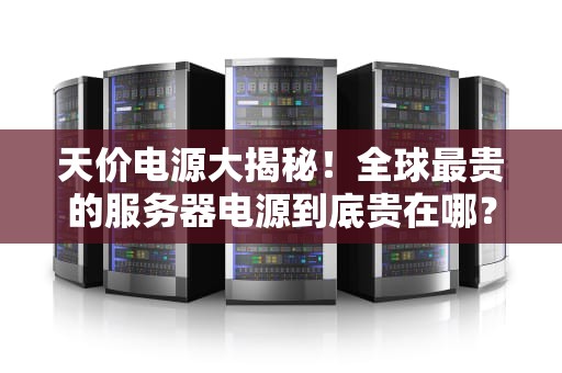 天价电源大揭秘！全球最贵的服务器电源到底贵在哪？