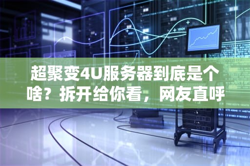超聚变4U服务器到底是个啥？拆开给你看，网友直呼“真香”！