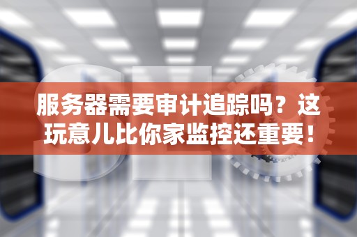 服务器需要审计追踪吗？这玩意儿比你家监控还重要！