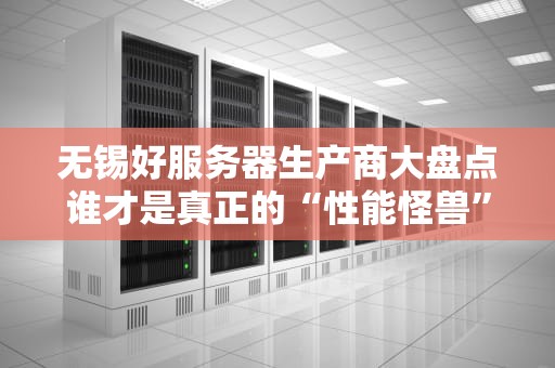 无锡好服务器生产商大盘点谁才是真正的“性能怪兽”？