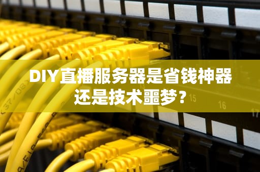 DIY直播服务器是省钱神器还是技术噩梦？