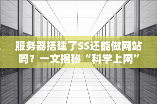 服务器搭建了SS还能做网站吗？一文揭秘“科学上网”与建站的完美共存法则！