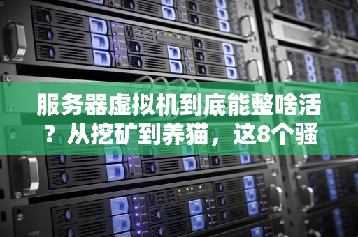 服务器虚拟机到底能整啥活？从挖矿到养猫，这8个骚操作看完直呼内行！