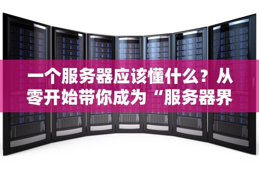 一个服务器应该懂什么？从零开始带你成为“服务器界最靓的仔”！