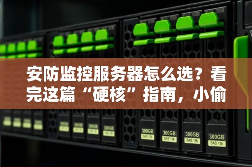 安防监控服务器怎么选？看完这篇“硬核”指南，小偷都哭了！