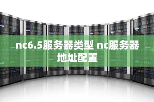 nc6.5服务器类型 nc服务器地址配置