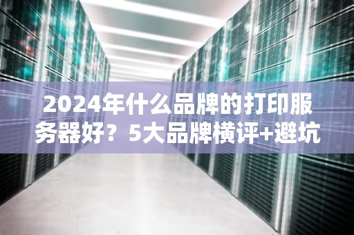 2024年什么品牌的打印服务器好？5大品牌横评+避坑指南，看完秒变老司机！