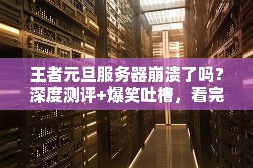 王者元旦服务器崩溃了吗？深度测评+爆笑吐槽，看完秒懂！