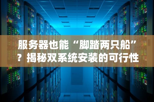 服务器也能“脚踏两只船”？揭秘双系统安装的可行性与骚操作！