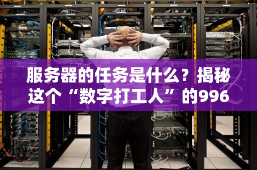 服务器的任务是什么？揭秘这个“数字打工人”的996日常！