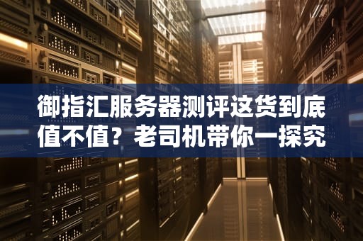 御指汇服务器测评这货到底值不值？老司机带你一探究竟！