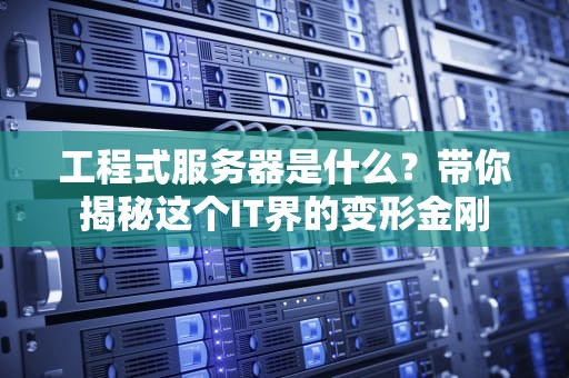 工程式服务器是什么？带你揭秘这个IT界的变形金刚