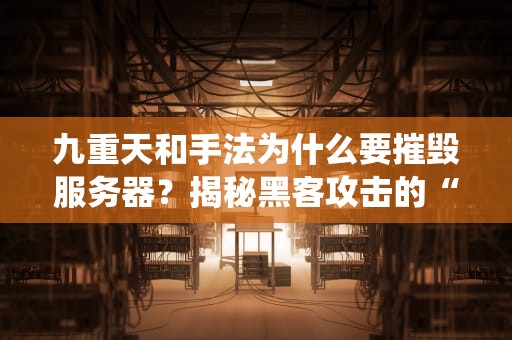 九重天和手法为什么要摧毁服务器？揭秘黑客攻击的“神仙打架”