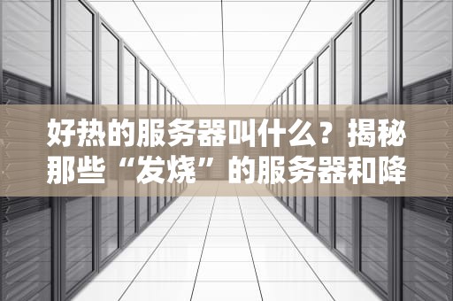 好热的服务器叫什么？揭秘那些“发烧”的服务器和降温妙招！