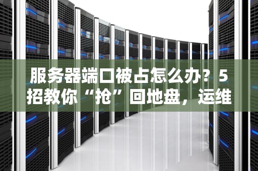 服务器端口被占怎么办？5招教你“抢”回地盘，运维老鸟都直呼内行！