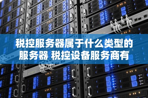 税控服务器属于什么类型的服务器 税控设备服务商有几种