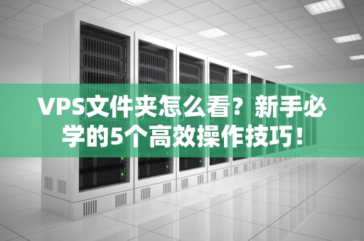 VPS文件夹怎么看？新手必学的5个高效操作技巧！