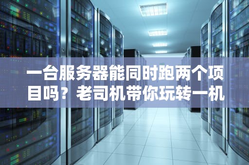 一台服务器能同时跑两个项目吗？老司机带你玩转一机多用黑科技！