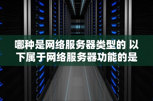 哪种是网络服务器类型的 以下属于网络服务器功能的是