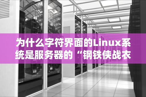 为什么字符界面的Linux系统是服务器的“钢铁侠战衣”？——揭秘CLI的硬核魅力！