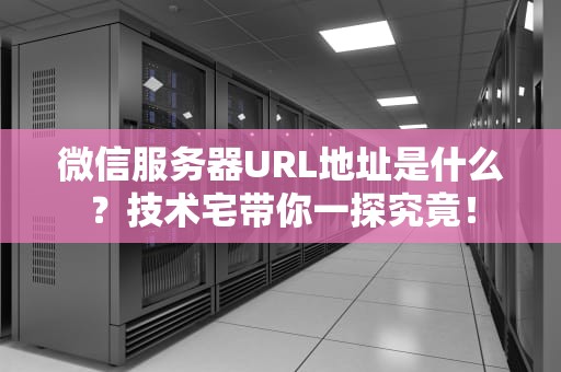 微信服务器URL地址是什么？技术宅带你一探究竟！