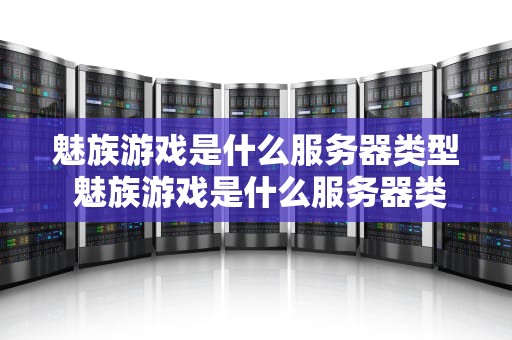 魅族游戏是什么服务器类型 魅族游戏是什么服务器类型的