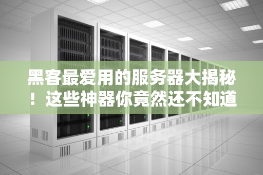 黑客最爱用的服务器大揭秘！这些神器你竟然还不知道？