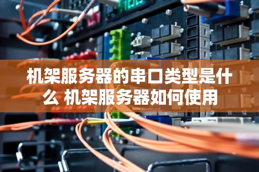 机架服务器的串口类型是什么 机架服务器如何使用