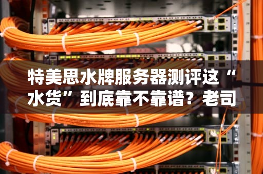 特美思水牌服务器测评这“水货”到底靠不靠谱？老司机带你扒一扒内幕！