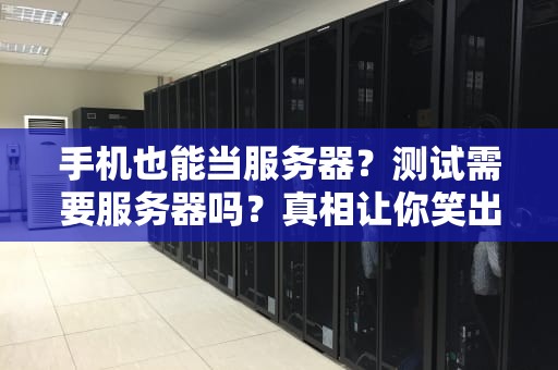 手机也能当服务器？测试需要服务器吗？真相让你笑出腹肌！