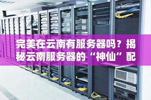 完美在云南有服务器吗？揭秘云南服务器的“神仙”配置与隐藏福利！
